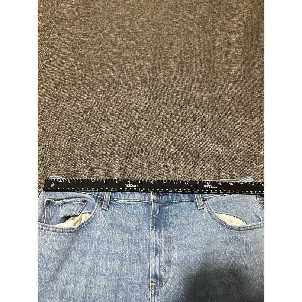 Abercrombie & Fitch Women's 16R Jeans Vintage Straight High Rise Raw Hem Blue - Picture 2 of 11
